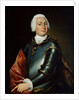Portrait of Count Ernst Christoph von Manteuffel, 18th century by Lucas Conrad Pfandzelt