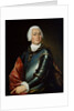 Portrait of Count Ernst Christoph von Manteuffel, 18th century by Lucas Conrad Pfandzelt