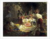 The Fountain of Bahçesaray, 1849. by Karl Briullov