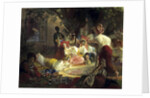 The Fountain of Bahçesaray, 1849. by Karl Briullov