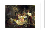 The Fountain of Bahçesaray, 1849. by Karl Briullov