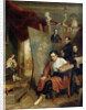 In the Studio of the Painter Wilhelm Golicke, 1832 by Wilhelm Golicke