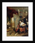 In the Studio of the Painter Wilhelm Golicke, 1832 by Wilhelm Golicke