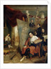 In the Studio of the Painter Wilhelm Golicke, 1832 by Wilhelm Golicke