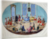 The New Years Celebration in Vienna in 1782, 1783. by Johann Hieronymus Löschenkohl