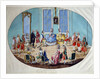The New Years Celebration in Vienna in 1782, 1783. by Johann Hieronymus Löschenkohl