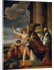 Saint Germanus of Auxerre and Saint Genevieve of Paris, 1630. by Laurent de la Hyre