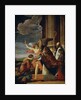 Saint Germanus of Auxerre and Saint Genevieve of Paris, 1630. by Laurent de la Hyre