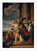 Saint Germanus of Auxerre and Saint Genevieve of Paris, 1630. by Laurent de la Hyre