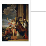 Saint Germanus of Auxerre and Saint Genevieve of Paris, 1630. by Laurent de la Hyre
