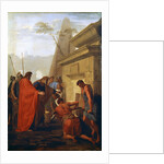 Darius the Great Opening the Tomb of Nitocris, 17th century by Eustache Le Sueur