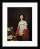 Portrait of the Singer Anna Borunova, 1821. by Nicolas de Courteille