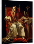 Portrait of Pope Pius VII, 1817 by Jean Baptiste Joseph Wicar