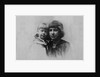 Marina Tsvetaeva with daughter Ariadne, 1916 by Anonymous