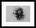Marina Tsvetaeva with daughter Ariadne, 1916 by Anonymous