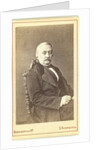 Portrait of the Publisher Andrey Krayevsky, 1870s by Anonymous