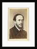 Portrait of the writer and social critic Dmitry Pisarev, 1860s by Anonymous