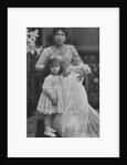 Princess Victoria Melita of Saxe-Coburg and Gotha with her daughters Maria and Kira, c. 1907 by Anonymous