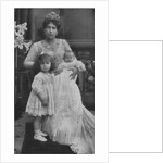 Princess Victoria Melita of Saxe-Coburg and Gotha with her daughters Maria and Kira, c. 1907 by Anonymous