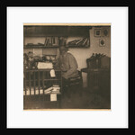 Leo Tolstoy in his studio. Yasnaya Polyana, 1908 by Anonymous