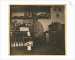 Leo Tolstoy in his studio. Yasnaya Polyana, 1908 by Anonymous