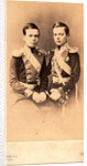 Portrait of Grand Dukes Vladimir Alexandrovich of Russia and Alexander Alexandrovitch of Russia, 1850s by Anonymous