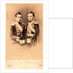 Portrait of Grand Dukes Vladimir Alexandrovich of Russia and Alexander Alexandrovitch of Russia, 1850s by Anonymous