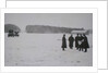 Ryabushinsky brothers inspecting building site for the AMO Factory, 1915 by Anonymous