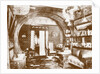 Interior of the study in the villa "Black Swan" of Nikolai Pavlovich Ryabushinsky, 1910s by Anonymous