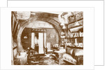 Interior of the study in the villa "Black Swan" of Nikolai Pavlovich Ryabushinsky, 1910s by Anonymous