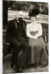 Portrait of the Prime Minister of Imperial Russia Pyotr Stolypin with his wife, 1910 by Anonymous