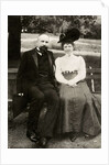 Portrait of the Prime Minister of Imperial Russia Pyotr Stolypin with his wife, 1910 by Anonymous
