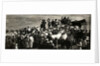 Leon Trotsky underway at a village, 1924 by Anonymous