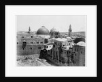 Pool of Hezekiah, Church of the Holy Sepulchre, and Hospice of the Knights of St. John, Between 1860 and 1880 by Anonymous