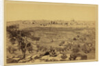 View of the City of Jerusalem from the Mount of Olives, Between 1860 and 1880 by Anonymous