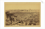 View of the City of Jerusalem from the Mount of Olives, Between 1860 and 1880 by Anonymous