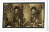 Via Dolorosa, Jerusalem. Pilgrims at station of the Cross (Stereograph), 1913 by Anonymous