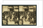 The consecration of Easter Eggs on Easter before the Church of the Holy Sepulchre by Anonymous