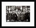 The Family of Tsar Nicholas II of Russia with the Kuban Cossacks, c. 1916 by Anonymous