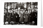 The Family of Tsar Nicholas II of Russia with the Kuban Cossacks, c. 1916 by Anonymous