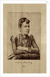 Portrait of the mathematician Sofia Vasilyevna Kovalevskaya, 1890 by Anonymous