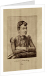 Portrait of the mathematician Sofia Vasilyevna Kovalevskaya, 1890 by Anonymous