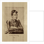 Portrait of the mathematician Sofia Vasilyevna Kovalevskaya, 1890 by Anonymous
