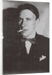 Portrait of the author Mikhail Bulgakov, 1920 by Anonymous