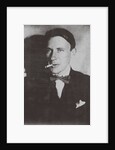 Portrait of the author Mikhail Bulgakov, 1920 by Anonymous
