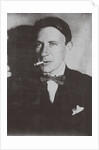 Portrait of the author Mikhail Bulgakov, 1920 by Anonymous