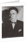 Portrait of the author Mikhail Bulgakov, 1920 by Anonymous