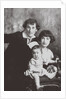 Marc Chagall with his first wife Bella and Daughter Ida, 1917 by Anonymous