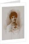 Portrait of the Poetess Mirra Lokhvitskaya, 1890s by Anonymous