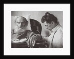 The Sick Leo Tolstoy with daughter Tatyana in Gaspra on the Crimea, 1902 by Anonymous